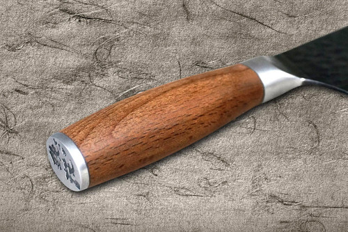 Tetsugi High-Carbon Molybdenum Stainless Hammered Japanese Chef's Chinese Vegetable Knife 190mm 