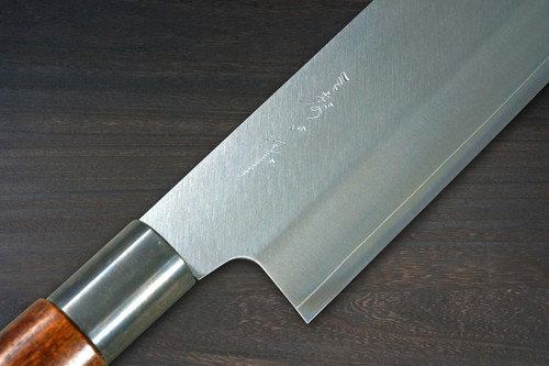 Misuzu VG10 Brass-Urushi Japanese Chef's Nakiri(Vegetable) 170mm