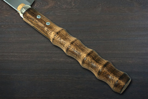 めきチョパセリ Sakai Takayuki Shirogami No.1 Migaki Japanese Chef's Chopper 180mm