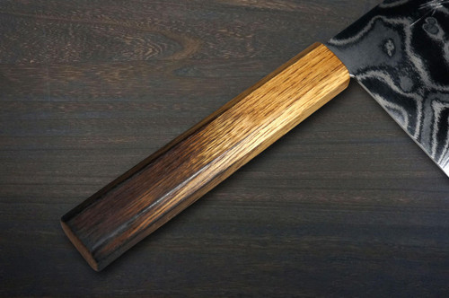 Keiichi Fujii AUS10 Nickel Damascus OK8B Japanese Chef's Chinese
