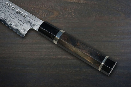 Satoshi Nakagawa Aogami#1 Damascus EBBFB2 Japanese Chef's