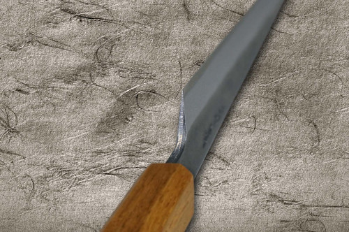 Satoshi Nakagawa Aogami #2 Kurouchi OK8B Japanese Chef's Slicer