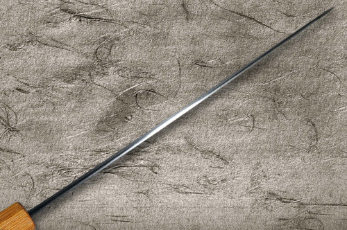 Satoshi Nakagawa Aogami #1 Migaki RS8M Japanese Chef's Slicer(Sujihiki) 270mm with Light-Brown-Ring Octagonal Handle 