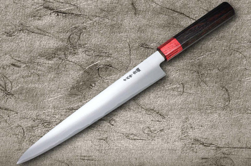 Satoshi Nakagawa Aogami #2 Migaki RS8R Japanese Chef's Slicer