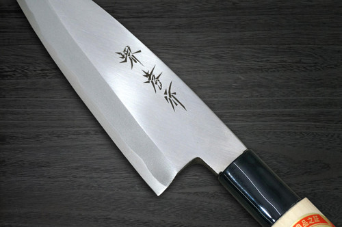 [Left Handed] Sakai Takayuki Kasumitogi (White steel) Japanese Chef's Funayuki Deba 195mm 