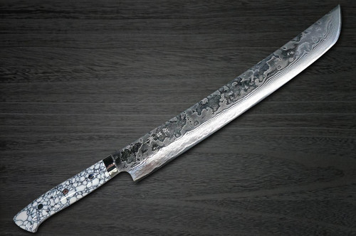 Takeshi Saji R2 Diamond Finish Damascus TCW Japanese Chef's