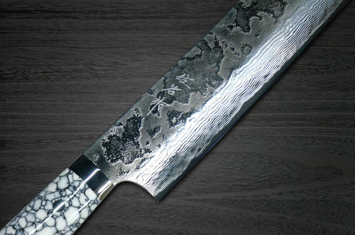 Takeshi Saji R2 Diamond Finish Damascus TCW Japanese Chef's