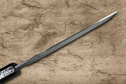 Sakai Takayuki 33-Layer VG10 Damascus RIO Chef's Nakiri(Vegetable) 160mm with Japanese Lacquered Handle [Blue] 