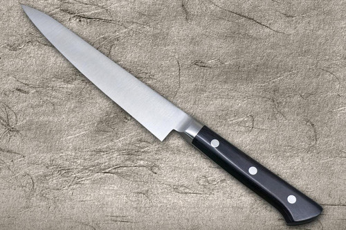 Fujiwara Kanefusa (SOUMA) Mo-Stainless Japanese Chef's Petty Knife(Utility) 150mm 