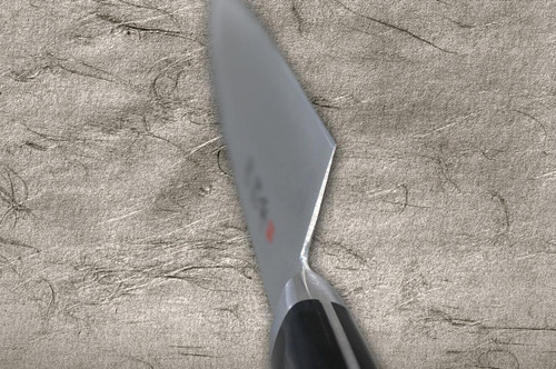 Fujiwara Kanefusa (SOUMA) Mo-Stainless Japanese Chef's Santoku Knife 180mm 
