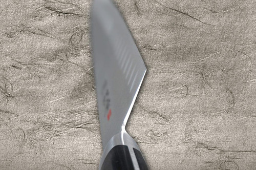 Fujiwara Kanefusa (SOUMA) Mo-Stainless Dimples Japanese Chef's Gyuto Knife 300mm 