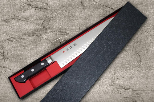 Fujiwara Kanefusa (SOUMA) Mo-Stainless Dimples Japanese Chef's Gyuto Knife 300mm 