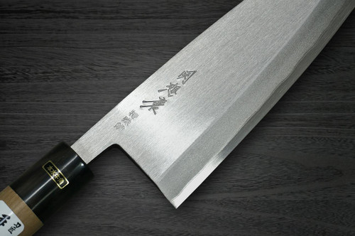 Fujiwara Kanefusa (SOUMA) V-Gold Stainless Japanese Chef's Deba Knife 135mm 