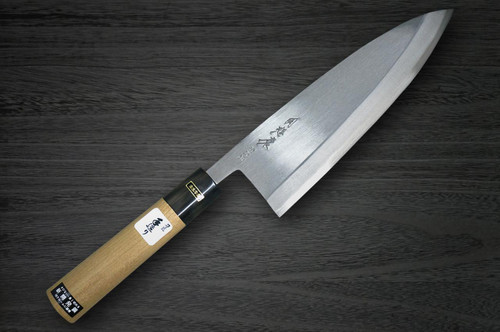 Fujiwara Kanefusa (SOUMA) V-Gold Stainless Japanese Chef's Deba Knife 150mm 