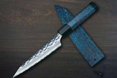 Yu Kurosaki R2(SG2) Hammered SENKO-EI WA INDIGO Japanese Chef's