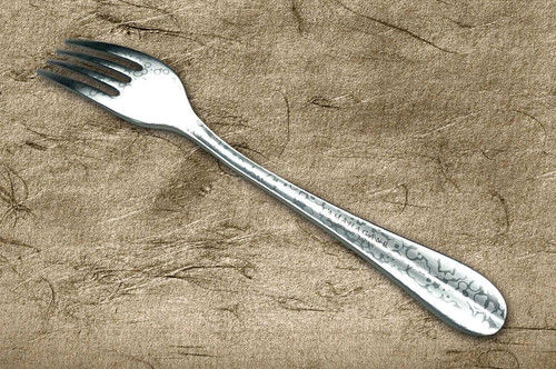 Tamahagane Special Damascus Stainless Steak Knife and Fork SET 