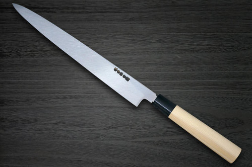 Sakai Takayuki Aoniko Blue 2 Steel Buffalo Tsuba Chef's Yanagiba(Sashimi) 270mm 