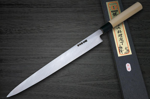 Sakai Takayuki Aoniko Blue 2 Steel Buffalo Tsuba Chef's Yanagiba(Sashimi) 270mm 