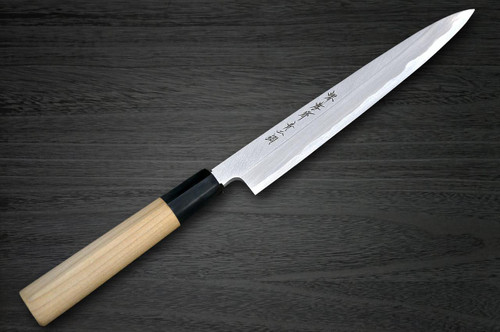 Sakai Takayuki Aoniko Blue 2 Steel Buffalo Tsuba Chef's Fuguhiki(Sashimi) 240mm 