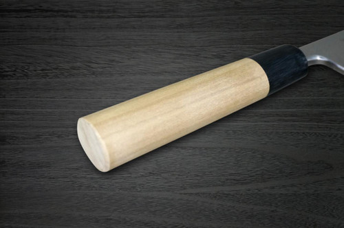 Sakai Takayuki Aoniko Blue 2 Steel Buffalo Tsuba Chef's Deba Knife 150mm 