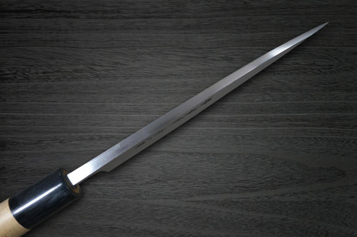 Sakai Takayuki Aoniko Blue 2 Steel Buffalo Tsuba Chef's Deba Knife 150mm 