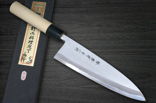 品牌- 堺孝行- 堺孝行青二鋼蓝钢水牛鍔- 第1页- Hocho Knife - 日本