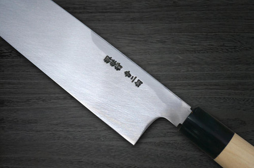 Sakai Takayuki Aoniko Blue 2 Steel Buffalo Tsuba Chef's Kamagata-Usuba(Vegetable) 210mm 