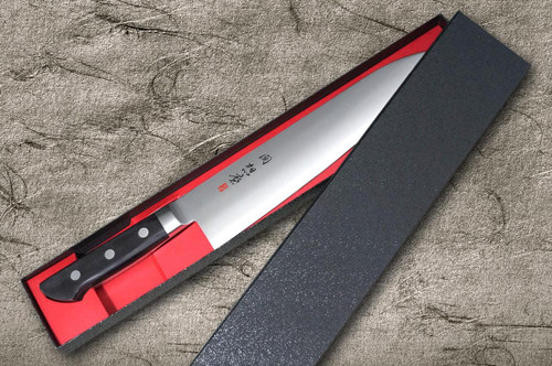 Fujiwara Kanefusa (SOUMA) Mo-Stainless Japanese Chef's Western Deba 210mm 
