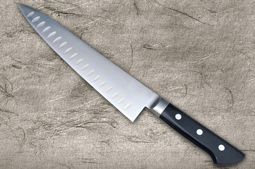 Fujiwara Kanefusa (SOUMA) Mo-Stainless Dimples Japanese Chef's Gyuto Knife 210mm 
