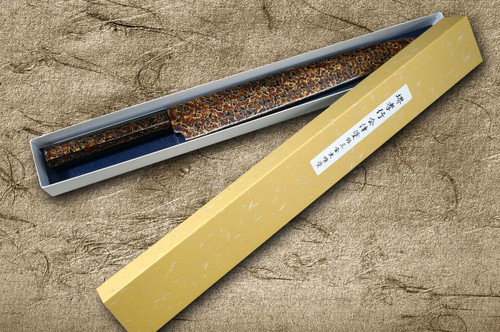 Sakai Takayuki AIDU-NURI Art Mirrored Ginsan Japanese Chef's