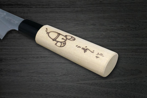 Misuzu Warikomi High-Carbon Steel Stainless Clad Japanese Chef's Kritsuke Petty Knife(Utility) 105mm with Magnolia Handle 