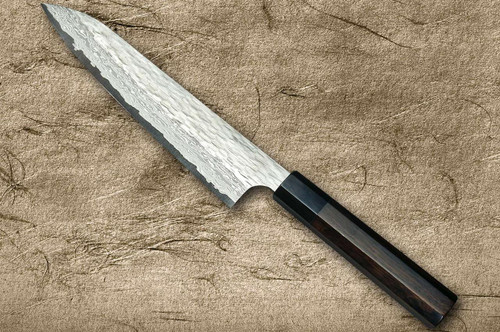Nigara VG-XEOS Damascus Hammered EB8B Japanese Chef's Gyuto Knife