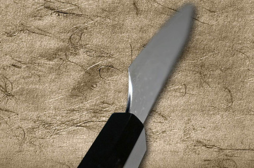 Nigara VG-XEOS Damascus Hammered EB8B Japanese Chef's Petty Knife(Utility) 150mm with Ebony Handle 