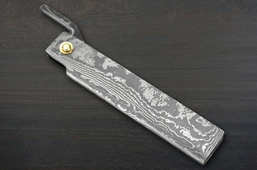 Takeshi Saji Higonokami Folding VG10 Black Damascus Petty Knife