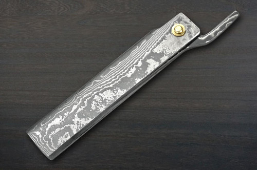 Takeshi Saji Higonokami Folding VG10 Black Damascus Petty Knife