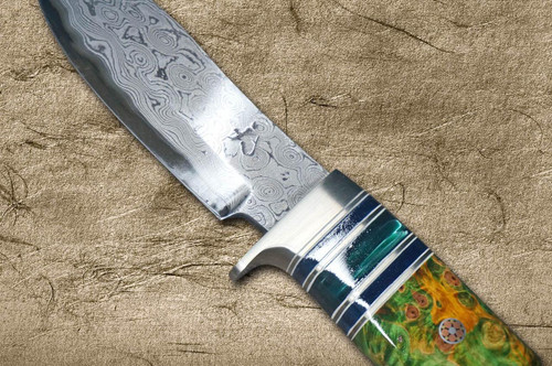 Daisuke Nishida Shirogami No.1 Super Damascus Japanese Chef's