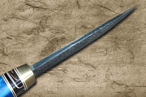 Daisuke Nishida Shirogami No.1 Damascus Japanese Chef's Petty