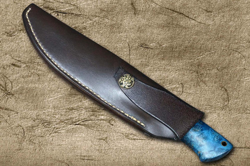 Daisuke Nishida Shirogami No.1 Damascus Japanese Chef's Petty