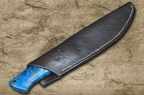 Daisuke Nishida Shirogami No.1 Damascus Japanese Chef's Petty