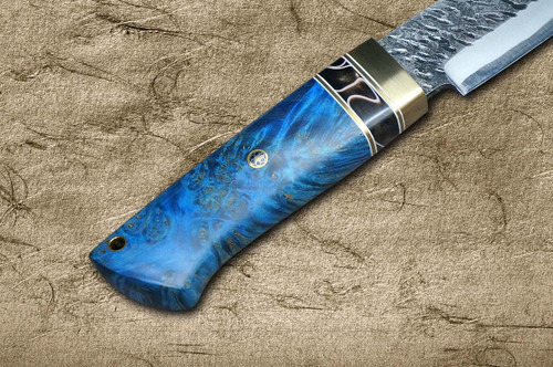 Daisuke Nishida Shirogami No.1 Damascus Japanese Chef's Petty