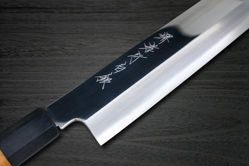 堺孝行Hakugin INOX 镜面处理日本厨师用去皮刀180mm |日本刀