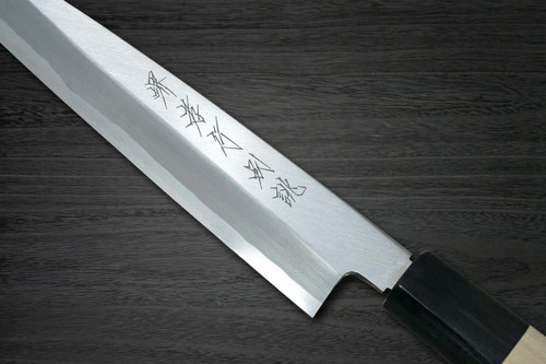 [Left Handed] Sakai Takayuki Tokujyo Supreme (White 2 steel) Japanese Chef's Petty Knife(Utility) 180mm KIWAMI[ULTIMATE] 
