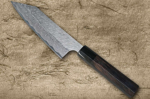 Nigara SPG-STRIX Damascus Hammered EB8B Japanese Chef's Bunka