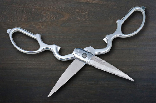 Stainless Steel Japanese Kitchen Scissors  [Mimatsu] 
