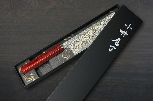 Kei Kobayashi R2 Black Damascus Super Finish CS Japanese Chef's
