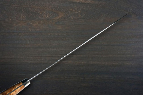 Yu Kurosaki R2(SG2) Damascus SHIZUKU Custom STWRC Japanese Chef's Gyuto Knife 210mm with Stabilized Hybrid Wood Handle [Red] 