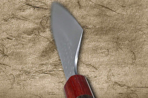Nigara SPG-STRIX 达马斯克锤纹RS8R 日本主厨牛刀210mm 红圈紫檀木柄