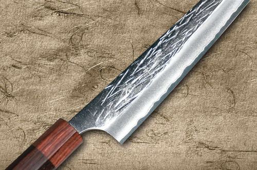 Yu Kurosaki R2(SG2) Hammered JUHYO WA RS8H Japanese Chef's Slicer