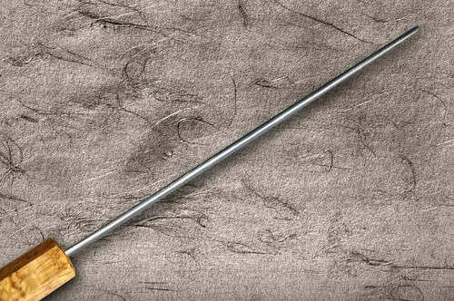 Okeya VG10 Hammered OK8B Japanese Chef's Nakiri(Vegetable) 165mm with Urushi Lacquered Oak Handle 