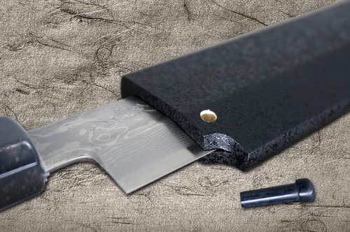 Kuroishime Saya Sheath for Sakimaru-Takohiki Zangetsu(Sashimi